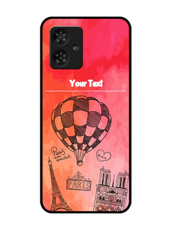 Custom Motorola Moto G64 5G Custom Metal Phone CaseParis Theme Design