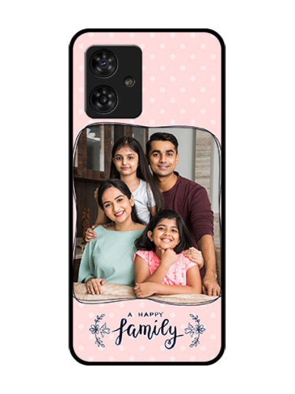 Custom Motorola Moto G64 5G Custom Metal Phone CaseFamily With Dots Design