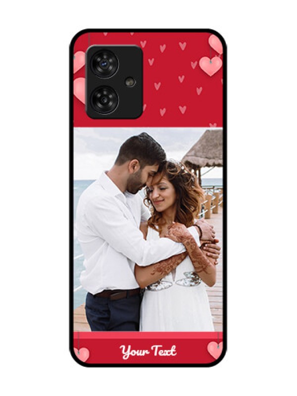 Custom Motorola Moto G64 5G Custom Metal Phone CaseValentines Day Design