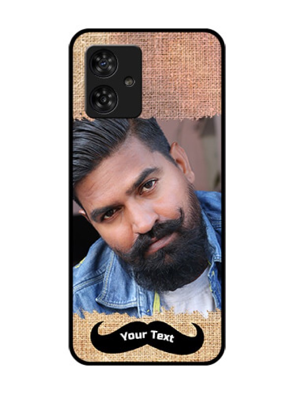 Custom Motorola Moto G64 5G Custom Metal Phone CaseWith Texture Design