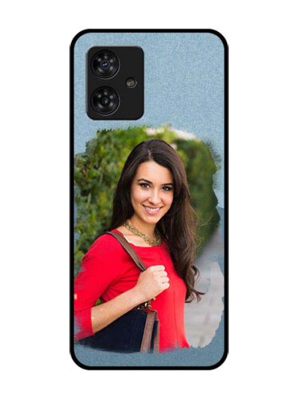 Custom Motorola Moto G64 5G Custom Metal Phone CaseGrunge Line Art Design