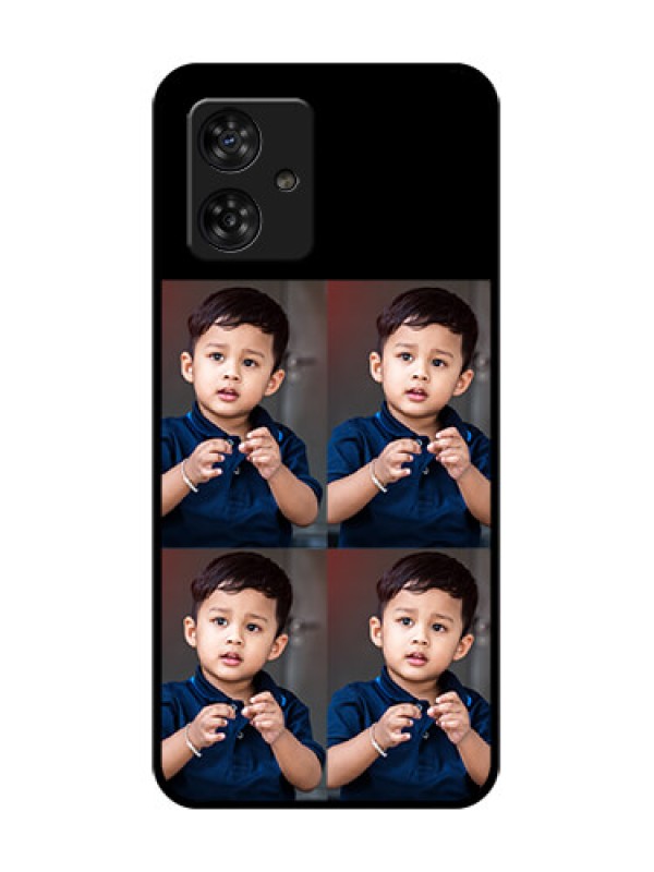 Custom Motorola Moto G64 5G Custom Metal Phone Case4 Image Holder Design