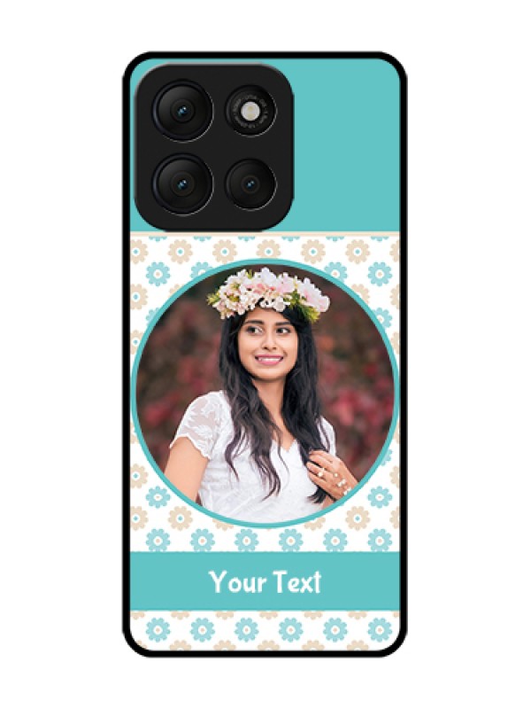 Custom Motorola G86 Power 5G Custom Metal Phone Case - Beautiful Flowers Design