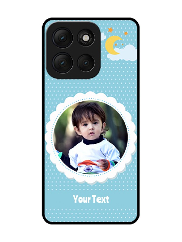 Custom Motorola G86 Power 5G Custom Metal Phone Case - Violet Pattern Design