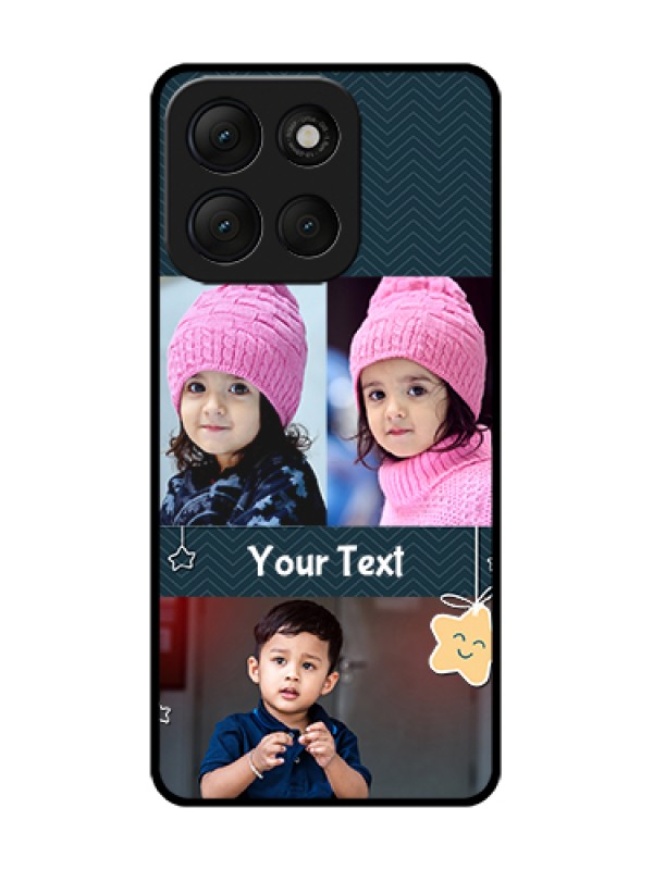 Custom Motorola G86 Power 5G Custom Metal Phone Case - Hanging Stars Design