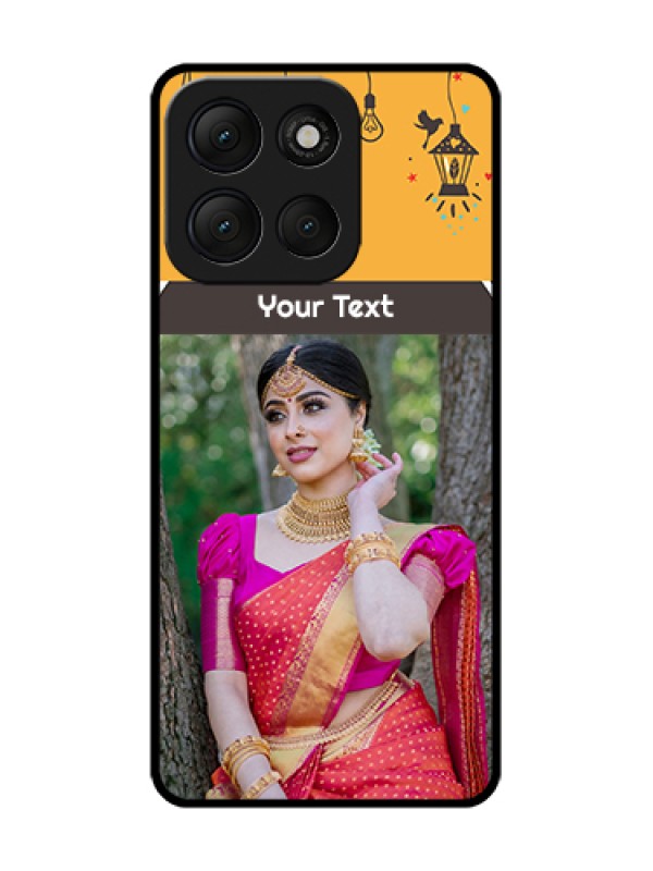 Custom Motorola G86 Power 5G Custom Metal Phone Case - With Family Picture And Icons