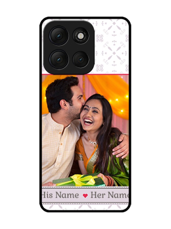 Custom Motorola G86 Power 5G Custom Metal Phone Case - With Photo And Ethnic Design