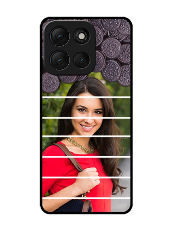 Custom Motorola G86 Power 5G Custom Metal Phone Case - With Oreo Biscuit Design