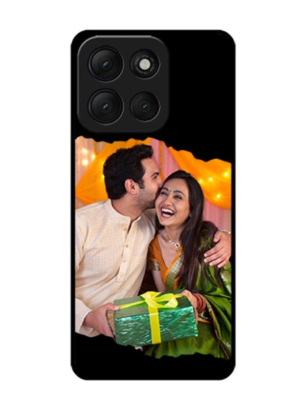 Custom Motorola G86 Power 5G Custom Metal Phone Case - Tear - Off Design