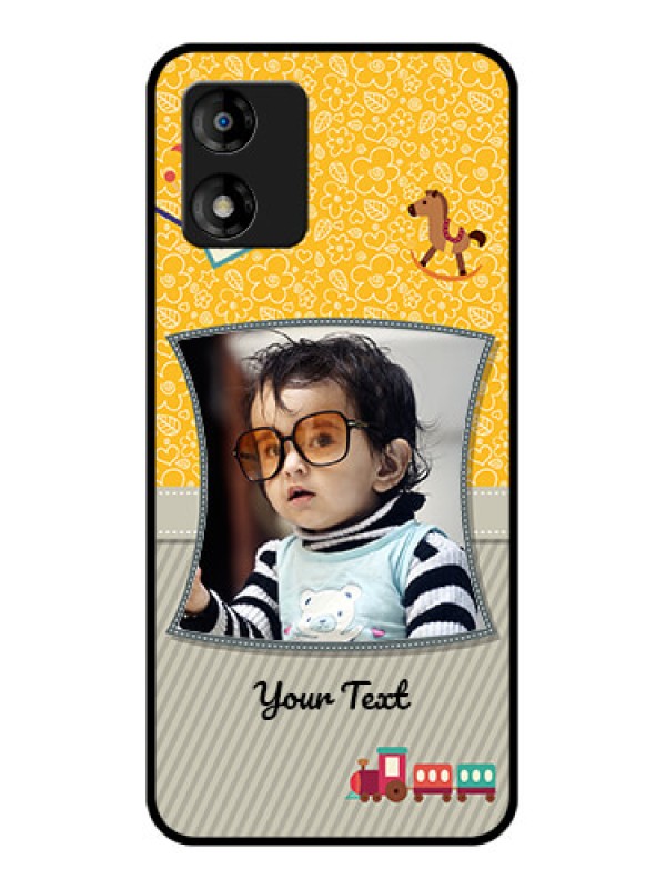 Custom Motorola Moto E13 Custom Metal Phone CaseBaby Picture Upload Design