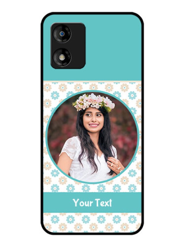 Custom Motorola Moto E13 Custom Metal Phone CaseBeautiful Flowers Design