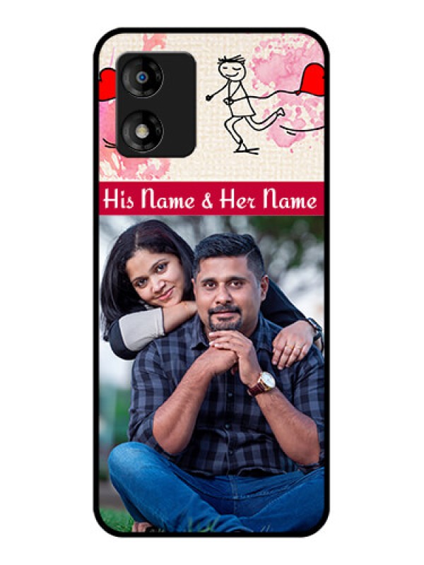 Custom Motorola Moto E13 Custom Metal Phone CaseYou And Me Case Design