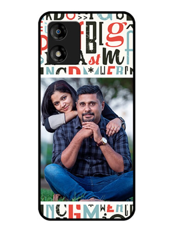 Custom Motorola Moto E13 Custom Metal Phone CaseAlphabet Design