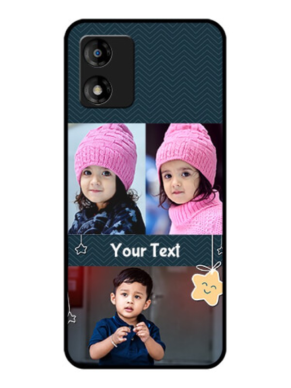 Custom Motorola Moto E13 Custom Metal Phone CaseHanging Stars Design