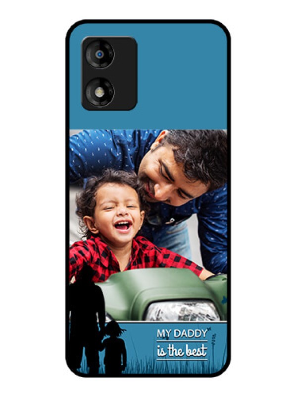 Custom Motorola Moto E13 Custom Metal Phone CaseBest Dad Design