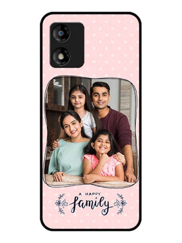 Custom Motorola Moto E13 Custom Metal Phone CaseFamily With Dots Design
