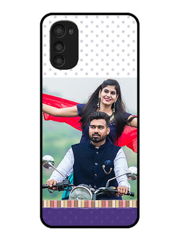 Custom Moto E32s Custom Metal Phone Case - Cute Family Design