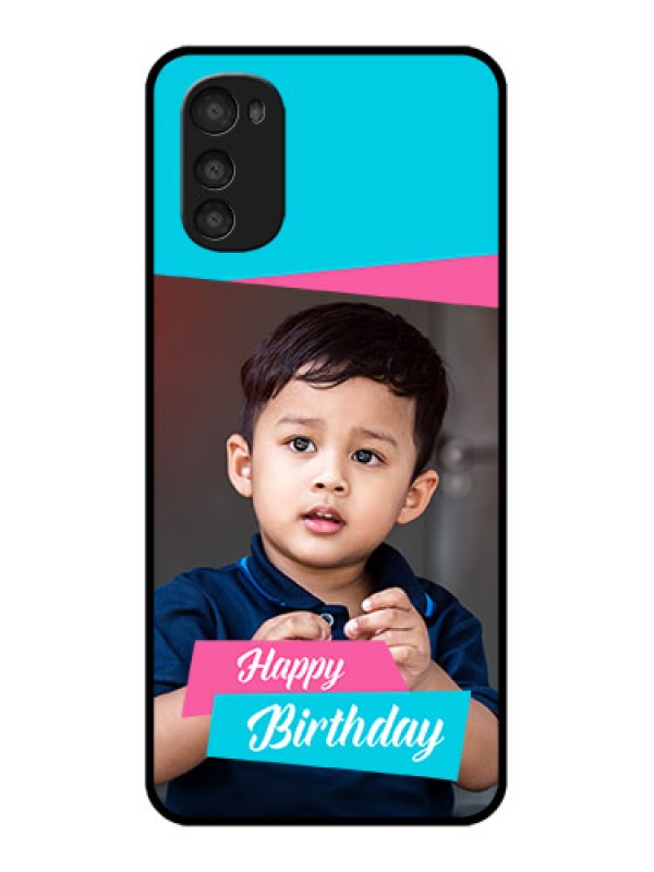 Custom Moto E32s Custom Metal Phone Case - Image Holder With 2 Color Design