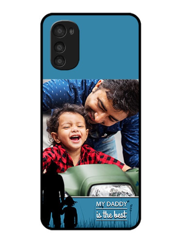 Custom Moto E32s Custom Metal Phone Case - Best Dad Design