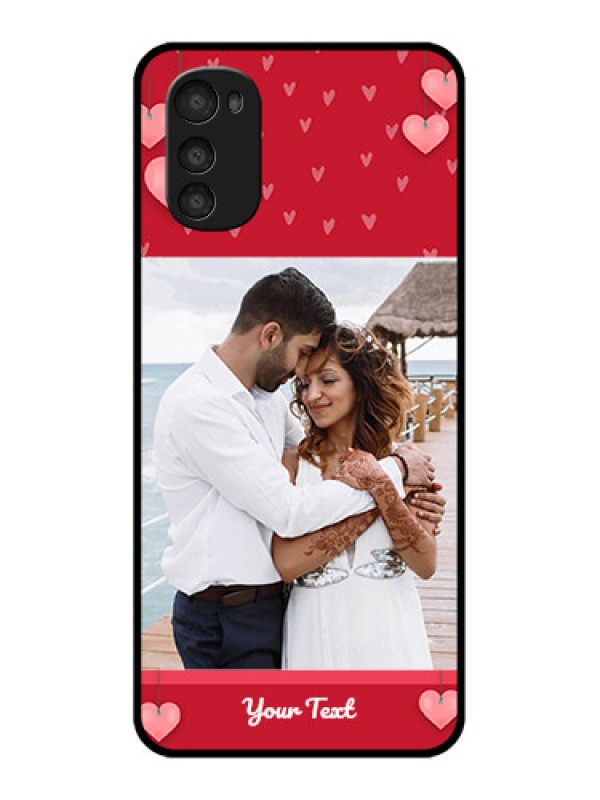 Custom Moto E32s Custom Metal Phone Case - Valentines Day Design