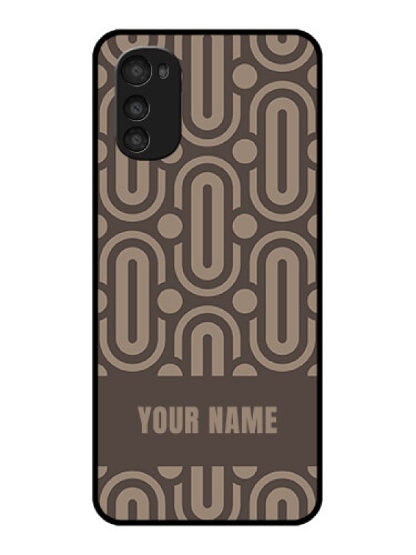 Custom Moto E32s Custom Metal Phone Case - Captivating Zero Pattern Design