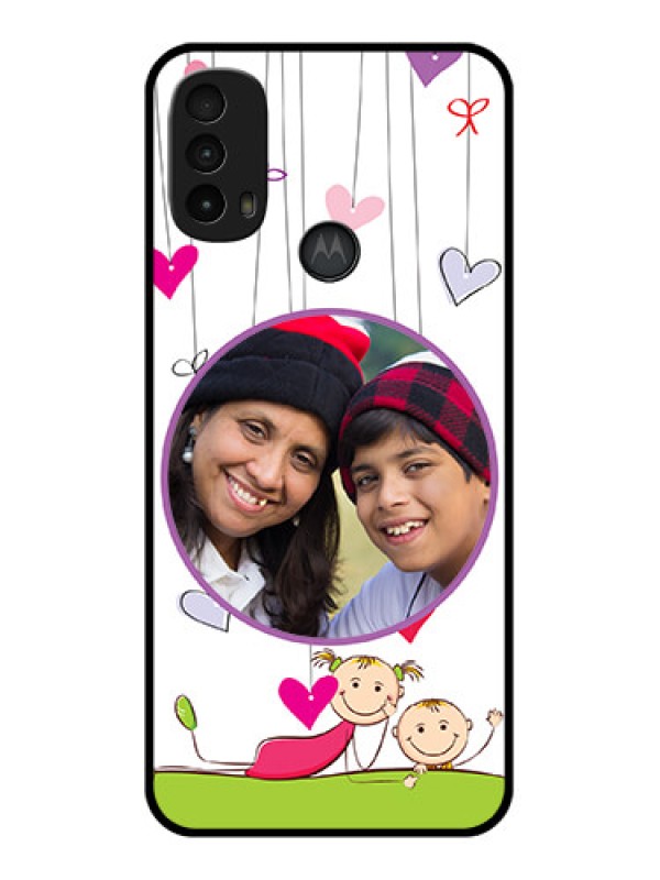 Custom Moto E40 Custom Metal Phone Case - Cute Kids Phone Case Design
