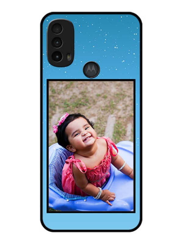 Custom Moto E40 Custom Metal Phone Case - Wave Pattern Colorful Design