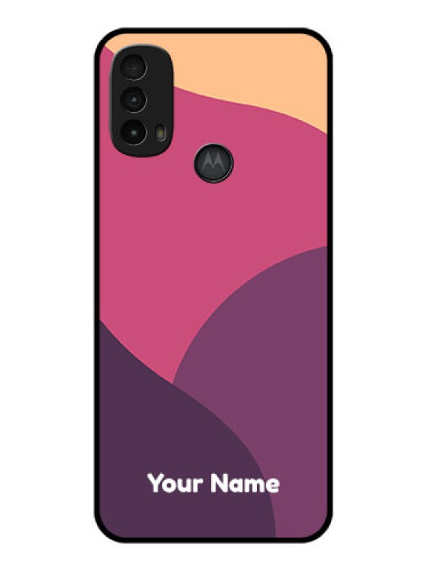 Custom Moto E40 Custom Metal Phone Case - Mixed Multi - Colour Abstract Art Design