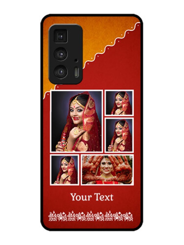 Custom Edge 20 Pro Custom Metal Phone Case - Wedding Pic Upload Design