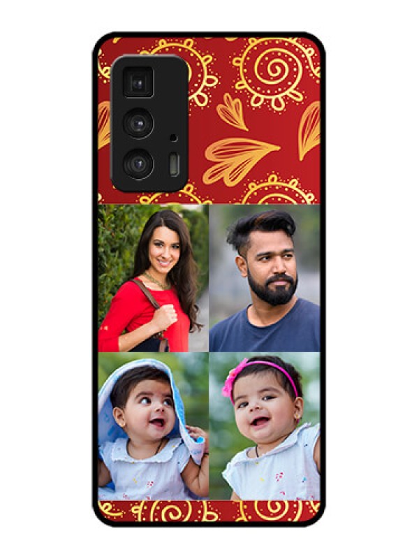 Custom Edge 20 Pro Custom Metal Phone Case - 4 Image Traditional Design