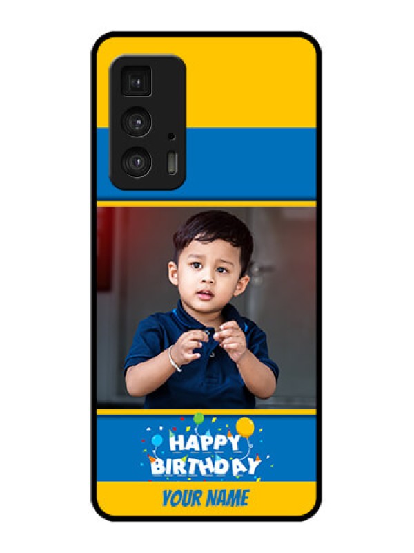 Custom Edge 20 Pro Custom Metal Phone Case - Birthday Wishes Design