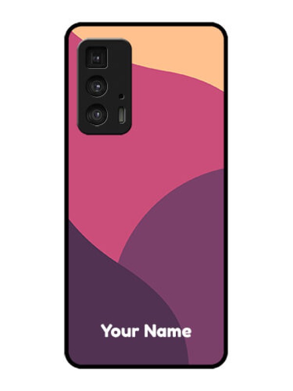 Custom Edge 20 Pro Custom Metal Phone Case - Mixed Multi - Colour Abstract Art Design