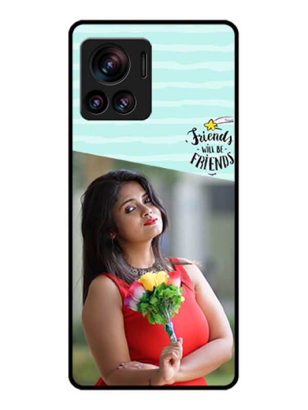 Custom Edge 30 Ultra Custom Metal Phone Case - Friends Picture Icon Design