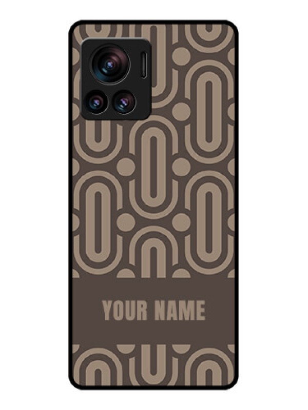 Custom Edge 30 Ultra Custom Metal Phone Case - Captivating Zero Pattern Design
