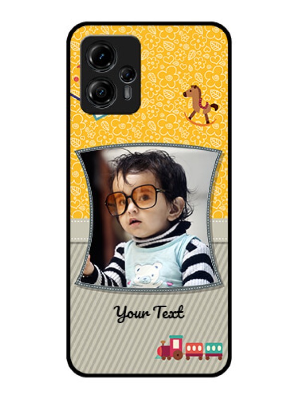 Custom Moto G13 Custom Metal Phone CaseBaby Picture Upload Design