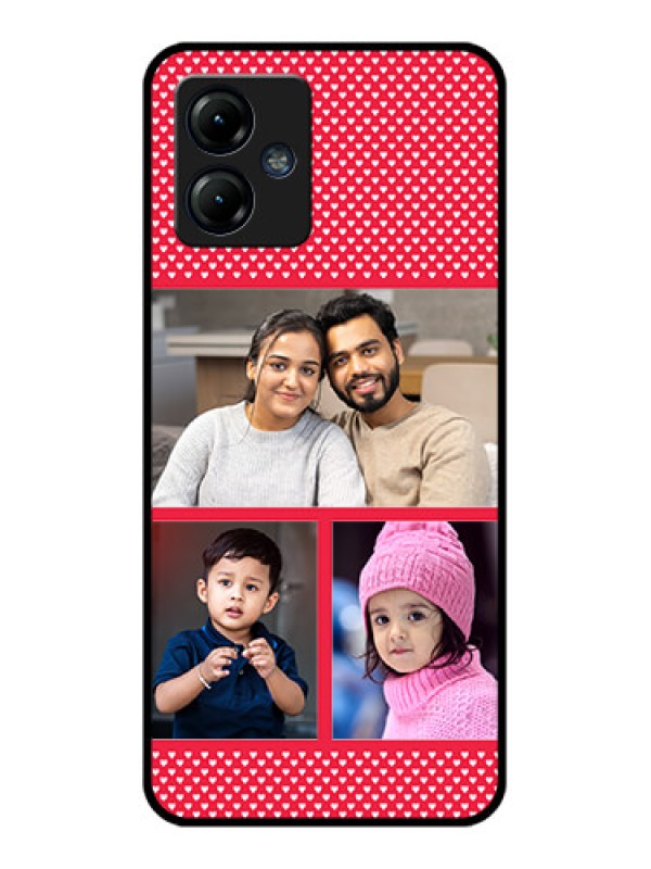 Custom Moto G14 Custom Metal Phone CaseBulk Photo Upload Design