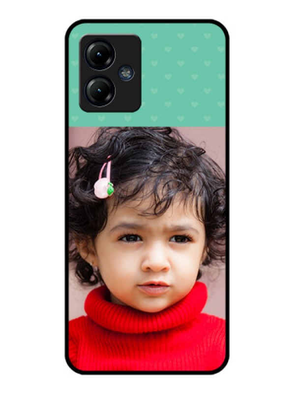 Custom Moto G14 Custom Metal Phone CaseLovers Picture Design