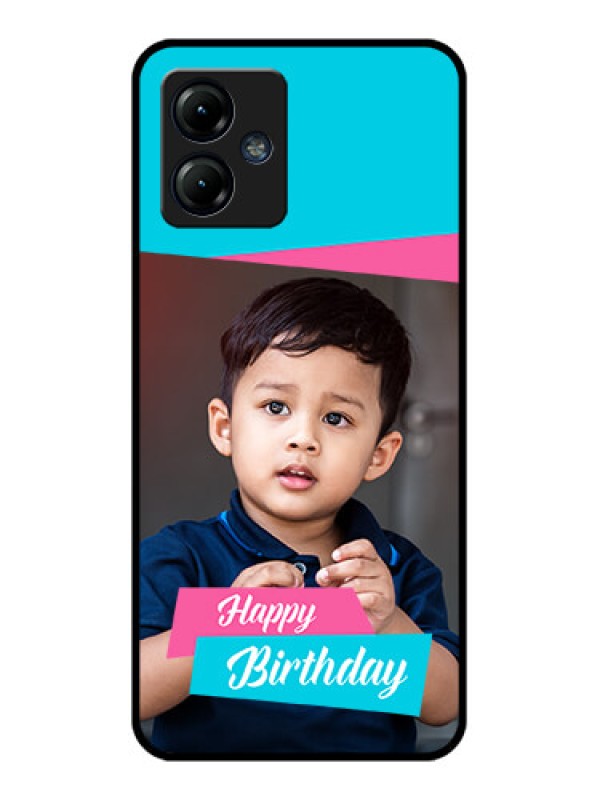 Custom Moto G14 Custom Metal Phone CaseImage Holder With 2 Color Design