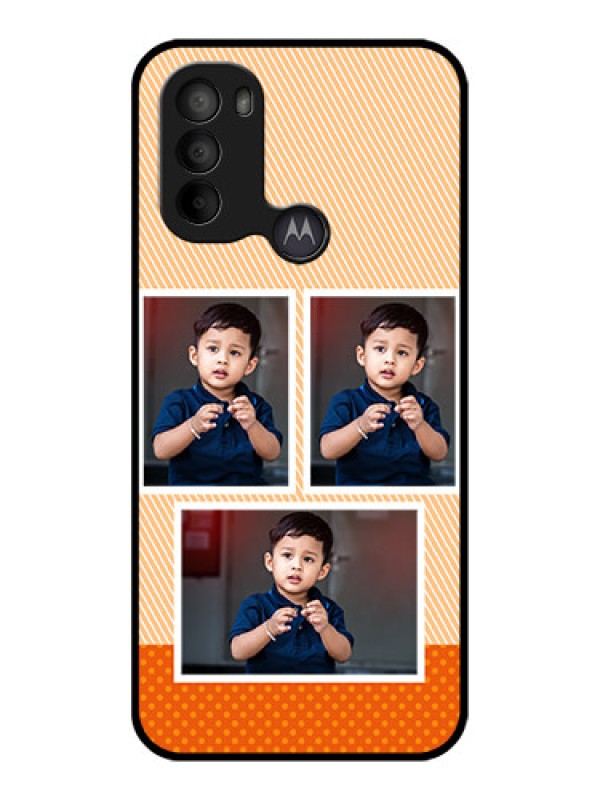 Custom Moto G31 Custom Metal Phone CaseBulk Photos Upload Design