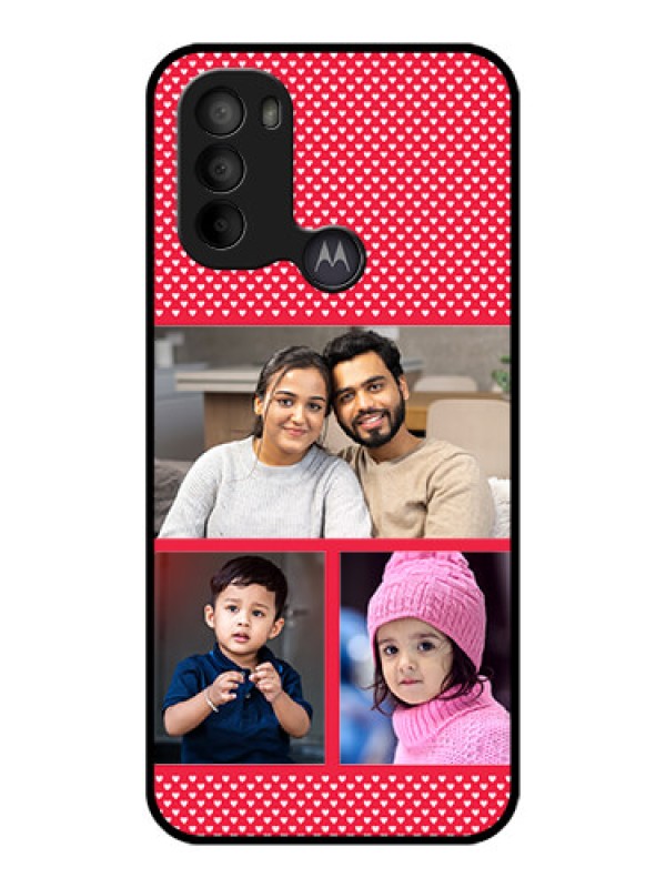 Custom Moto G31 Custom Metal Phone CaseBulk Photo Upload Design
