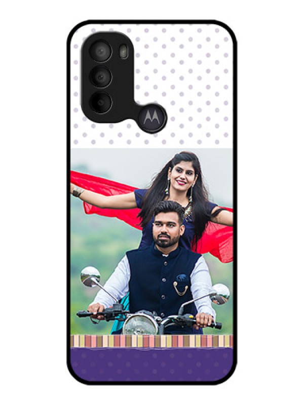 Custom Moto G31 Custom Metal Phone CaseCute Family Design