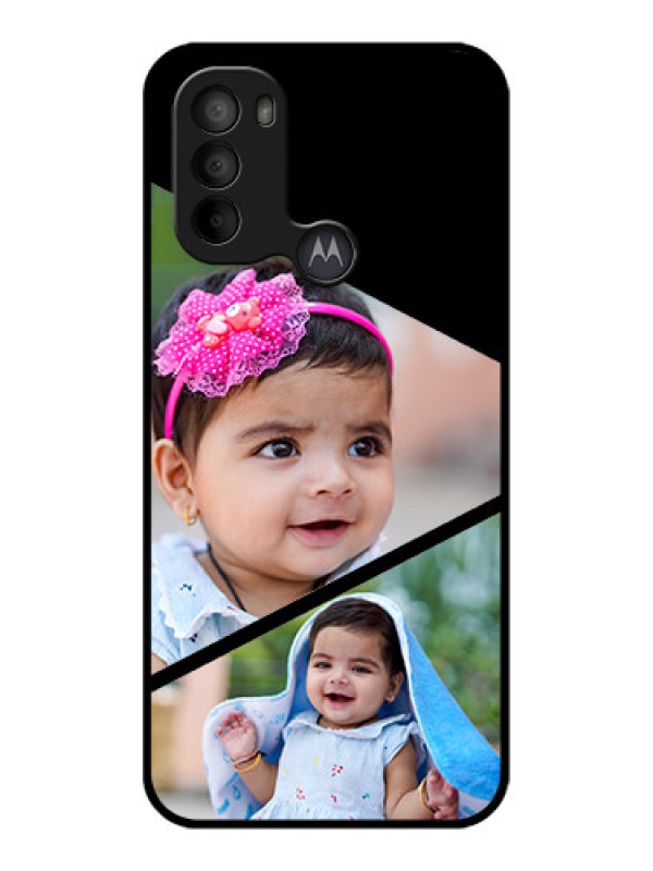 Custom Moto G31 Custom Metal Phone CaseSemi Cut Design