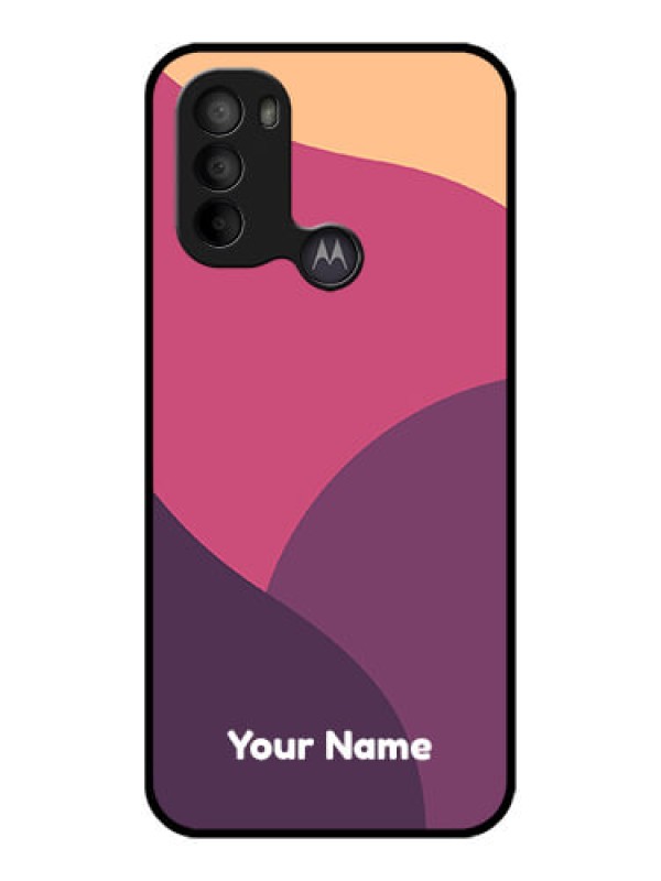 Custom Moto G31 Custom Metal Phone CaseMixed Multi - Colour Abstract Art Design