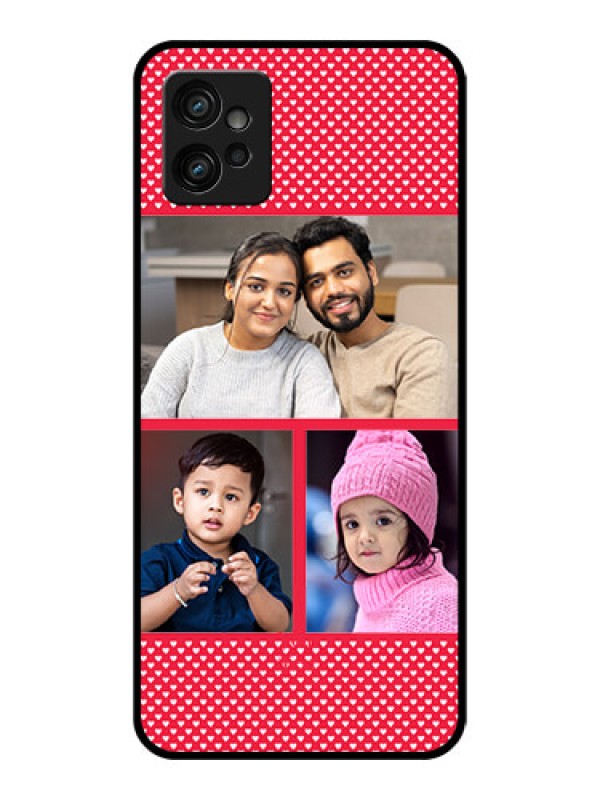 Custom Moto G32 Custom Metal Phone CaseBulk Photo Upload Design