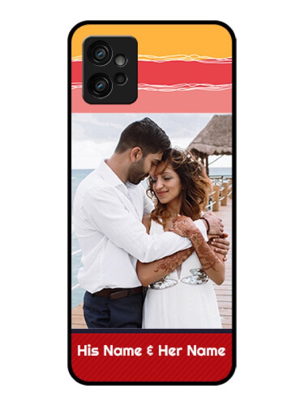 Custom Moto G32 Custom Metal Phone CaseColorful Case Design