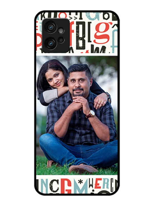 Custom Moto G32 Custom Metal Phone CaseAlphabet Design