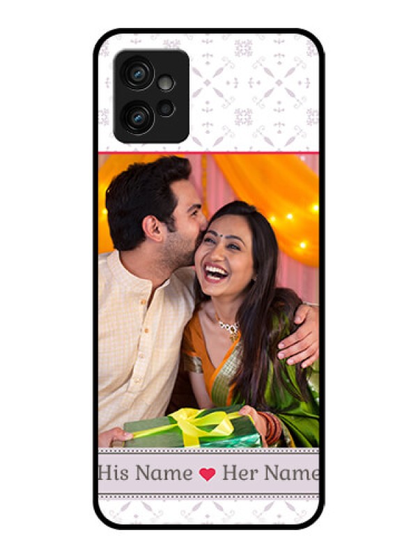 Custom Moto G32 Custom Metal Phone CaseWith Photo And Ethnic Design