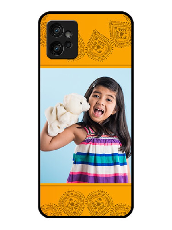 Custom Moto G32 Custom Metal Phone CasePhoto Wedding Design