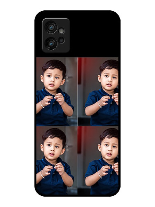 Custom Moto G32 Custom Metal Phone Case4 Image Holder Design