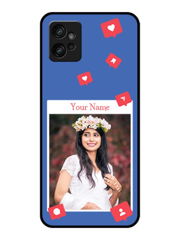 Custom Moto G32 Custom Metal Phone CaseLike Share And Comment Design